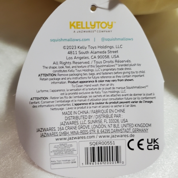 Aimee, The Easter Chick Squishmallows - Picture 5 of 5